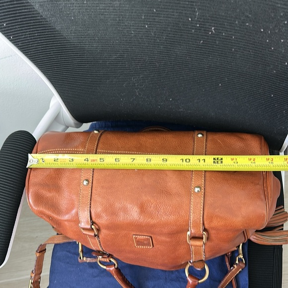 Dooney & Burke Elegant Brown Leather Handbag - Picture 10 of 17